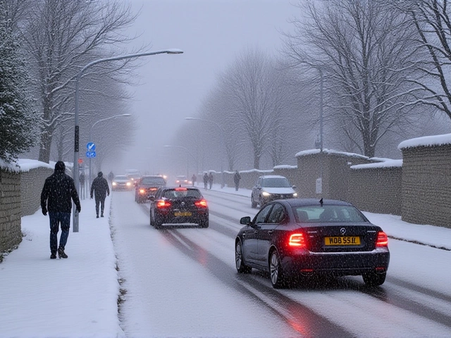 Amber Snow and Ice Warnings Hit UK as -12°C Cold Snap Affects 15 Million